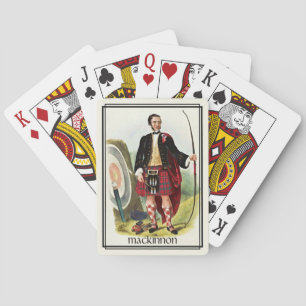 Jeu De Cartes Clan MacKinnon Deck Classique d'Écosse
