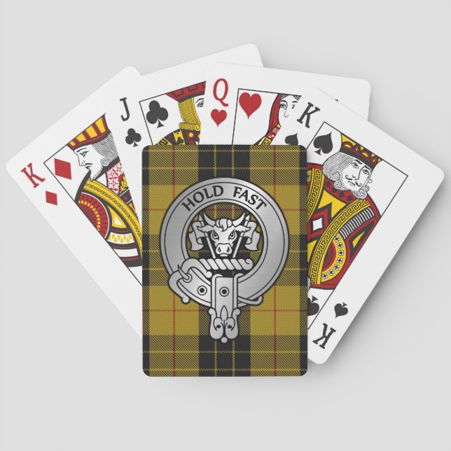 Jeu De Cartes Clan MacLeod Crest & Tartan (dos)