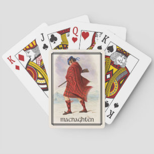 Jeu De Cartes Clan MacNaghten Classique Écosse Deck