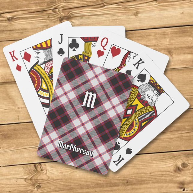 Jeu De Cartes Clan MacPherson Chasse Tartan Jouer des cartes (Créateur téléchargé)