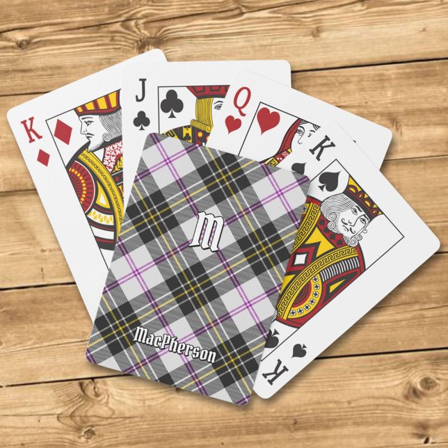 Jeu De Cartes Clan MacPherson robe Tartan Jouer des cartes (Créateur téléchargé)