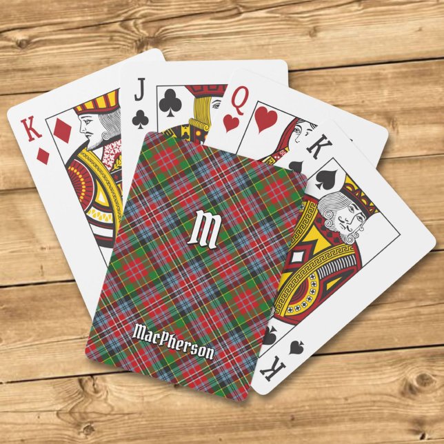 Jeu De Cartes Clan MacPherson Tartan Jouer des cartes (Créateur téléchargé)