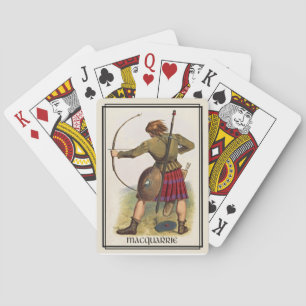 Jeu De Cartes Clan MacQuarrie Deck Classique Écosse