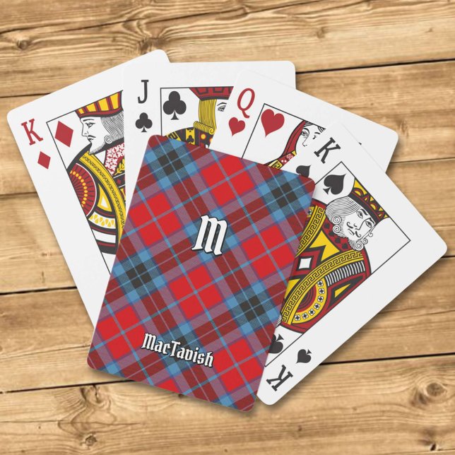 Jeu De Cartes Clan MacTavish Tartan (Créateur téléchargé)