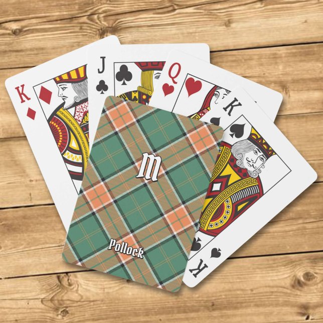 Jeu De Cartes Clan Pollock Tartan Jouer Des Cartes (Créateur téléchargé)