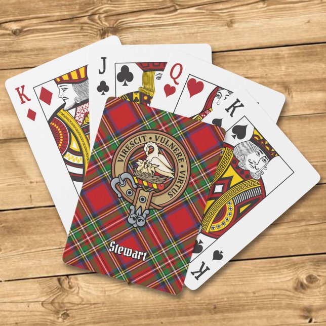 Jeu De Cartes Clan Stewart Crest (Créateur téléchargé)