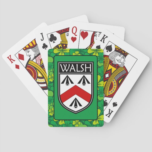 Jeu De Cartes Clan Walsh (dos)
