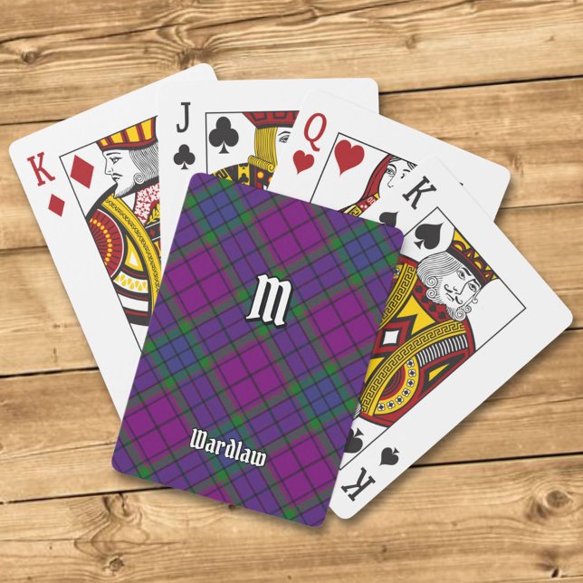 Jeu De Cartes Clan Wardlaw Tartan (Créateur téléchargé)