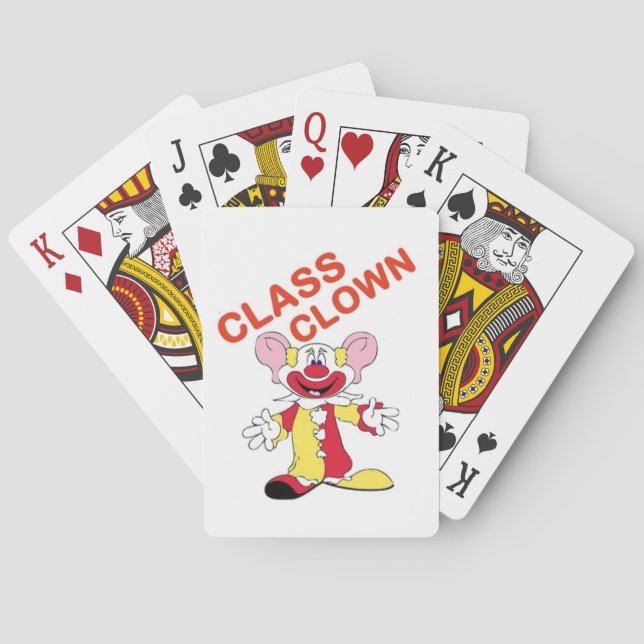 JEU DE CARTES CLASSE CLOWN (dos)