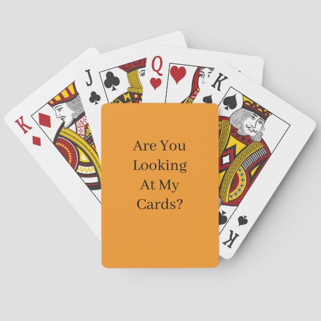Jeu De Cartes Classic Playing Cards (dos)