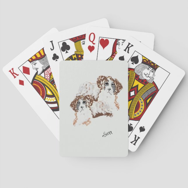 Jeu De Cartes Classic Playing Cards : Le Monde du Chien (dos)