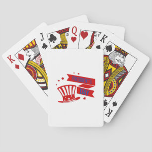 Jeu De Cartes Classique de la Journée du président des États-Uni