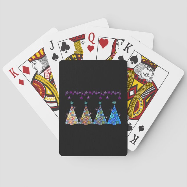 Jeu De Cartes Classique Peekaboo Reindeer (dos)
