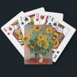 Jeu De Cartes Claude Monet - Bouquet de tournesols<br><div class="desc">Bouquet de tournesols / Bouquet de tournois - Claude Monet,  Huile sur toile,  1881</div>