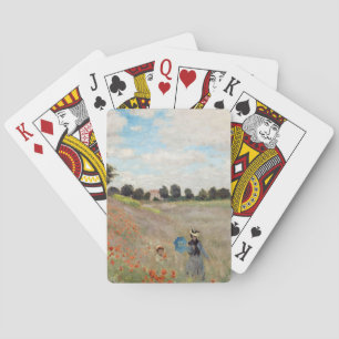 Jeu De Cartes Claude Monet - Champ de coquelicots