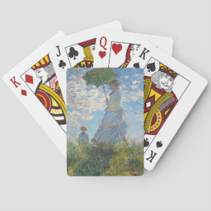 Jeu De Cartes Claude Monet   Femme avec un parasol
