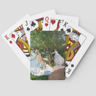 Jeu De Cartes Claude Monet - Femmes dans le jardin