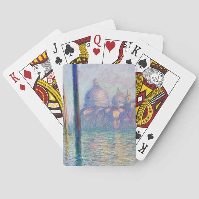 Jeu De Cartes Claude Monet - Grand Canal, Venise (dos)