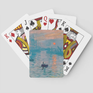 Jeu De Cartes Claude Monet Impression Lever de soleil Français
