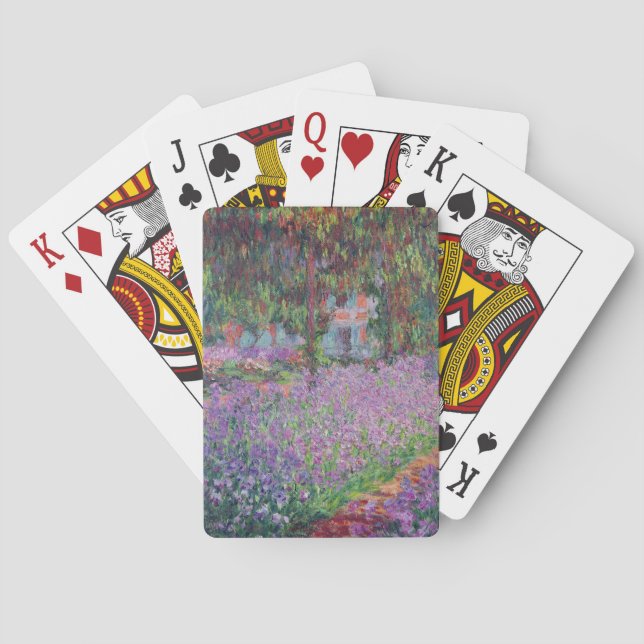 Jeu De Cartes Claude Monet | Le jardin de l'artiste à Giverny (dos)