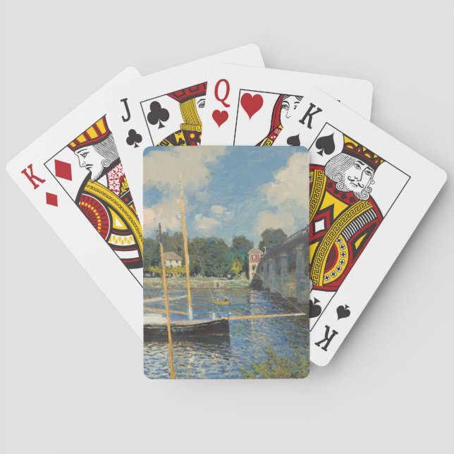 Jeu De Cartes Claude Monet | Le pont d'Argenteuil (dos)