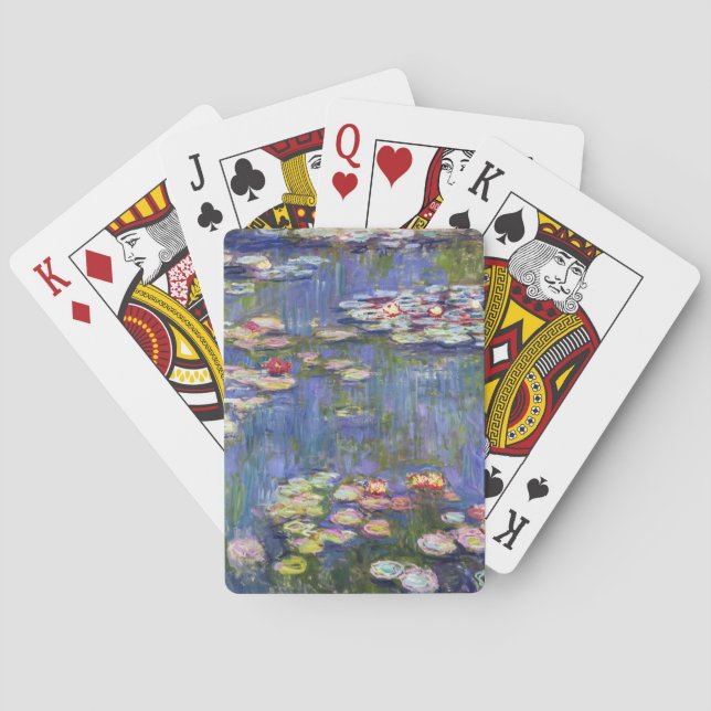 Jeu De Cartes Claude Monet - Nymphéas (dos)