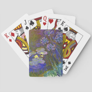 Jeu De Cartes Claude Monet Nymphéas Agapanthes