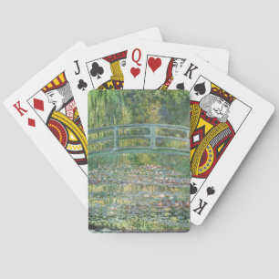 Jeu De Cartes Claude Monet Pont Japonais Art Nymphéa