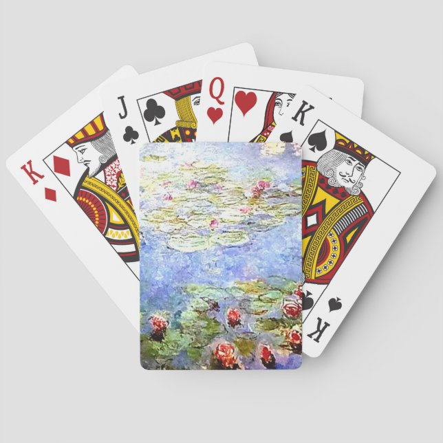 Jeu De Cartes Claude Monet Water Lillies (dos)