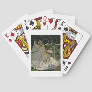 Jeu De Cartes Claude Monet   Women in the Garden