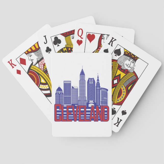 Jeu De Cartes Cleveland City Colors (dos)