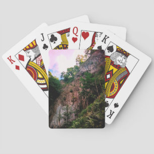 Jeu De Cartes Cliff, avec arbres
