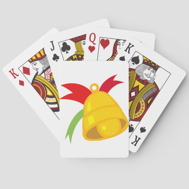 Jeu De Cartes Cloche de Noël (dos)