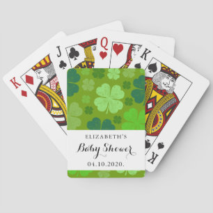 Jeu De Cartes Cloches vertes, Cloches chanceuses, Baby shower