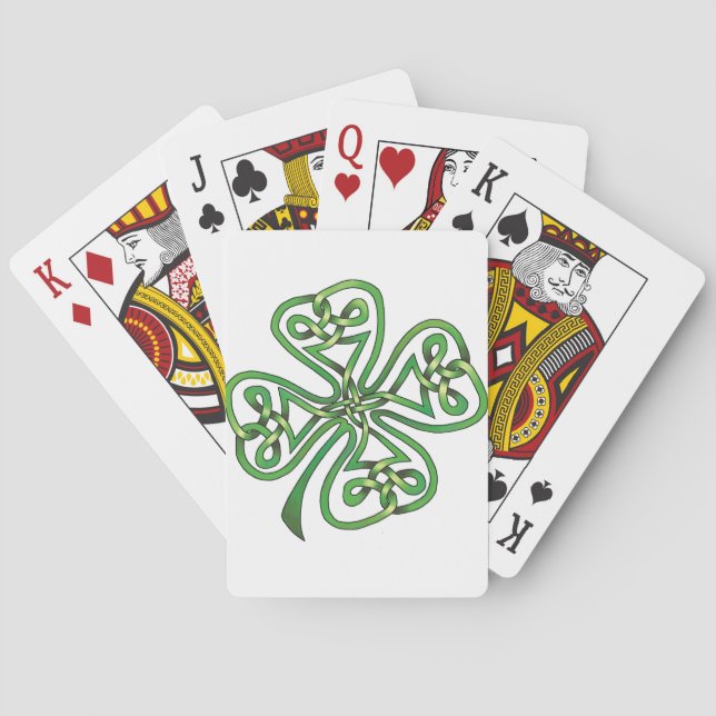 Jeu De Cartes Clover à quatre feuilles (dos)