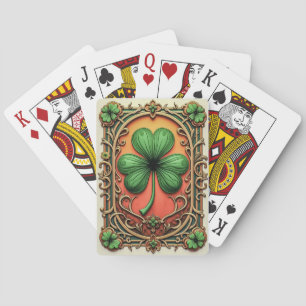 Jeu De Cartes Clover celtique de la Fortune