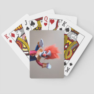 Jeu De Cartes Clown Déplaisant coloré
