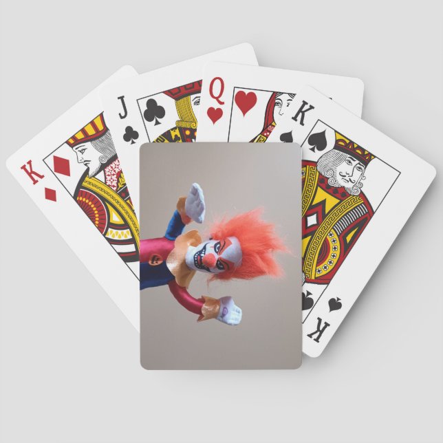 Jeu De Cartes Clown Déplaisant coloré (dos)