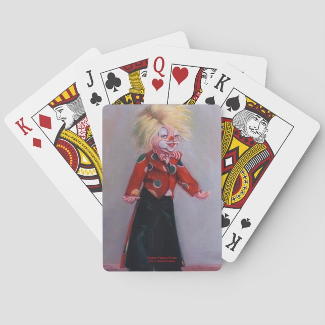 Jeu De Cartes Clown/Pallaso/Clown (dos)