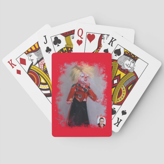 Jeu De Cartes Clown/Pallaso/Clown (dos)