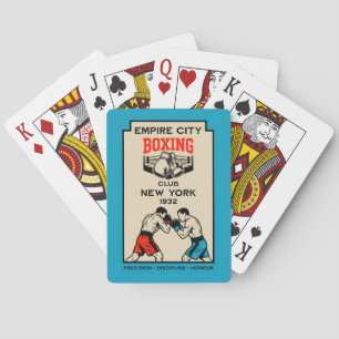 Jeu De Cartes Club de boxe vintage de New York