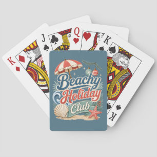 Jeu De Cartes Club de vacances de Noël sur la côte