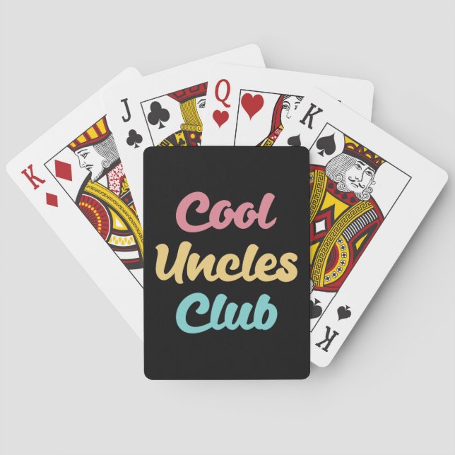 Jeu De Cartes Club des oncles cool II (dos)
