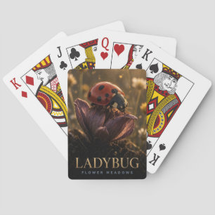 Jeu De Cartes Coccinelle Fleurs Prairies Faune ANIMAL