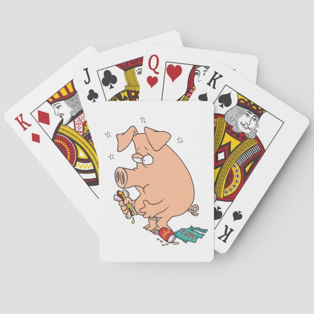Jeu De Cartes Cochon complet (dos)