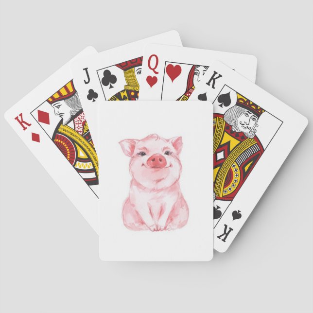 Jeu De Cartes Cochon mignon (dos)