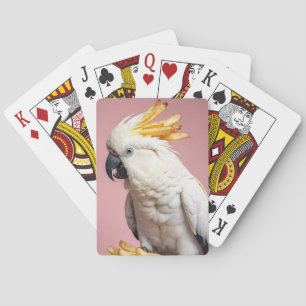 Jeu De Cartes Cockatoo Drôle Avec Crest Fries Français