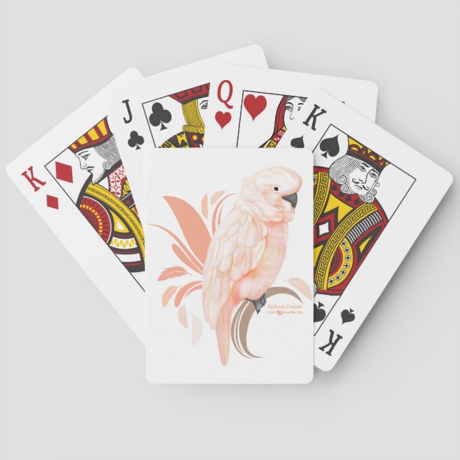 Jeu De Cartes Cockatoo Moluccan (dos)