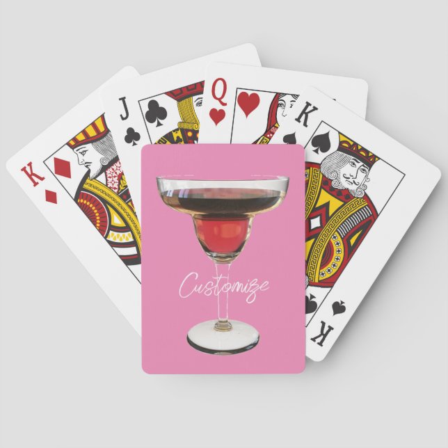 Jeu De Cartes Cocktail Big Red Margarita Boire Thunder_Cove (dos)