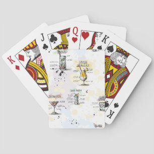 Jeu De Cartes Cocktail Boisson Recette Conception
